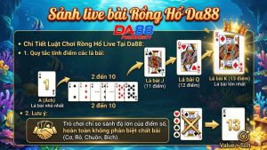 Chi Tiết Luật Chơi Rồng Hổ Live Tại Da88