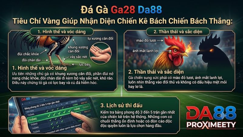 Bí quyết soi kèo đánh giá chiến kê chuẩn xác tại sảnh ga28